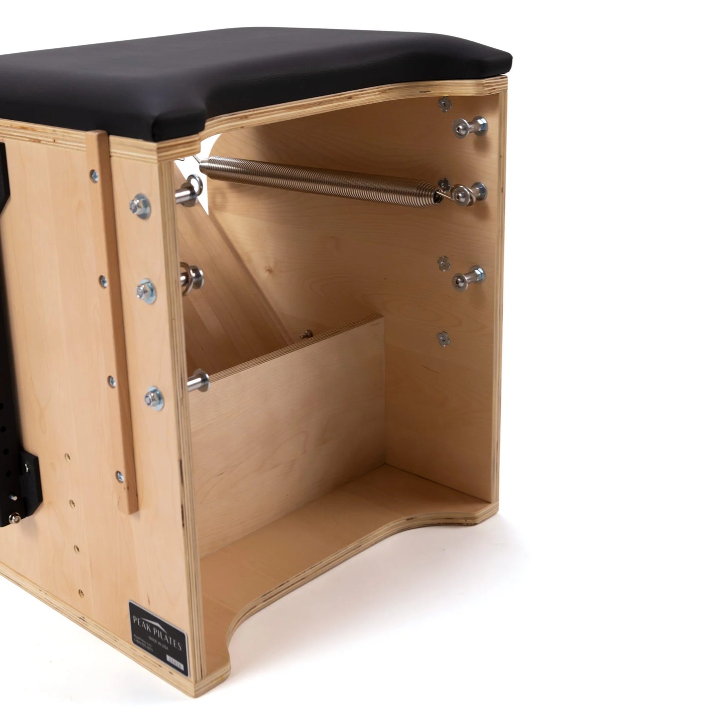 Peak Pilates Split Pedal Low Chair with Handles & Brackets