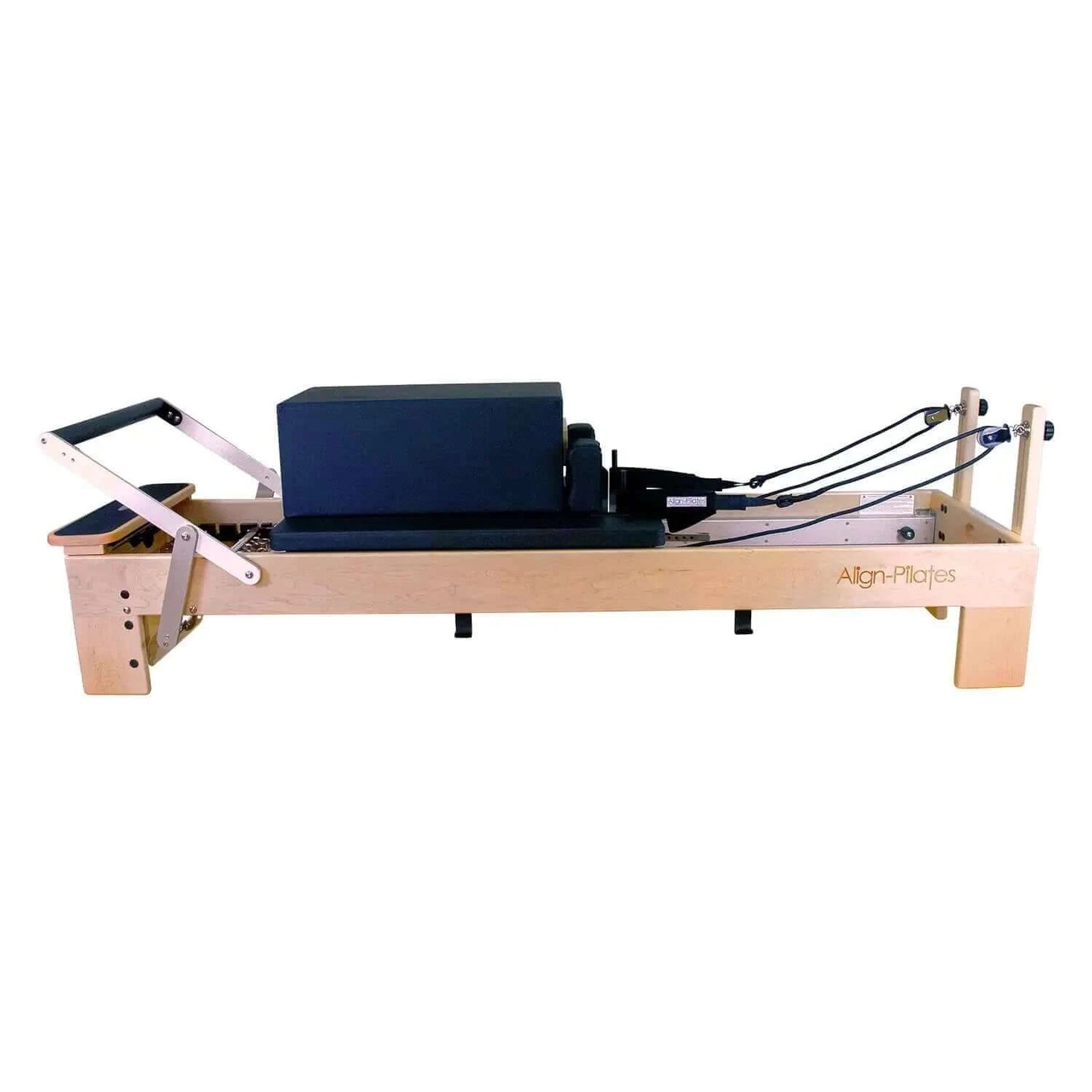 Align Pilates M8-Pro Maple Wood Reformer Machine With Pro Sitting Box by Align Pilates sold by Pilates Matters® by BSP LLC