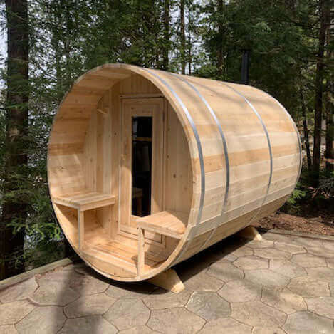 LeisureCraft CT Serenity Barrel Sauna