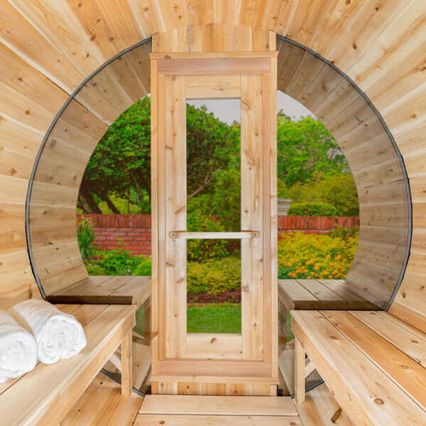 LeisureCraft CT Serenity MP Barrel Sauna