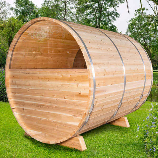 LeisureCraft CT Serenity MP Barrel Sauna