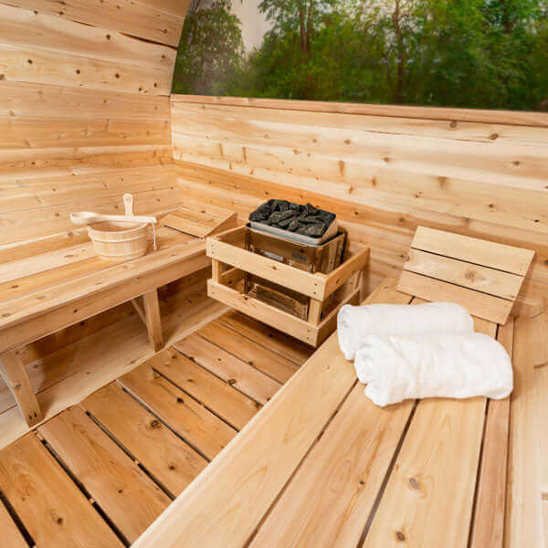 LeisureCraft CT Serenity MP Barrel Sauna