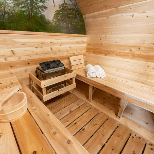 LeisureCraft CT Serenity MP Barrel Sauna