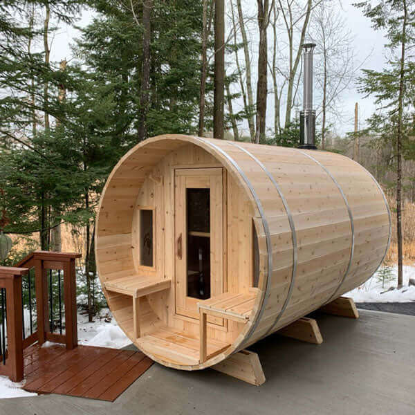 LeisureCraft CT Tranquility Barrel Sauna