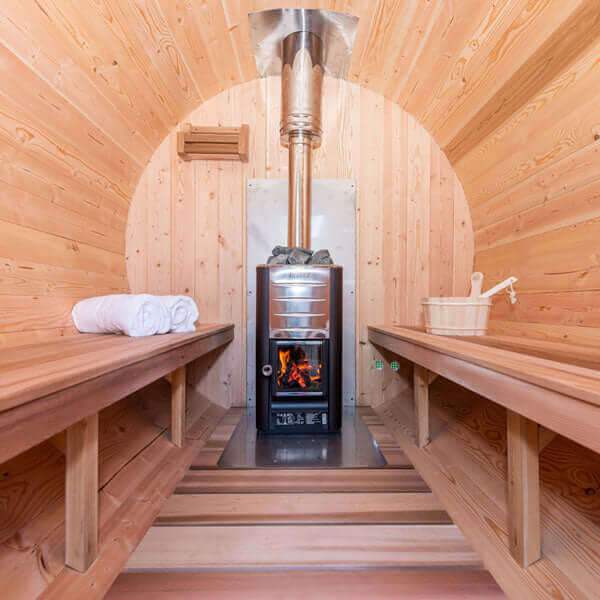 LeisureCraft CT Tranquility Barrel Sauna