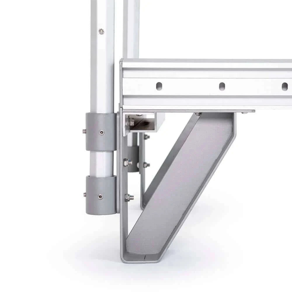 Black Elina Pilates Aluminium Reformer Mentor by Elina Pilates sold by Pilates Matters® by BSP LLC