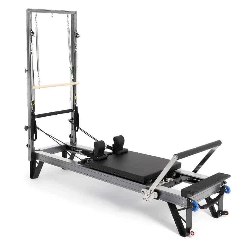 Elina Pilates Aluminium Reformer with Tower by Elina Pilates sold by Pilates Matters® by BSP LLC