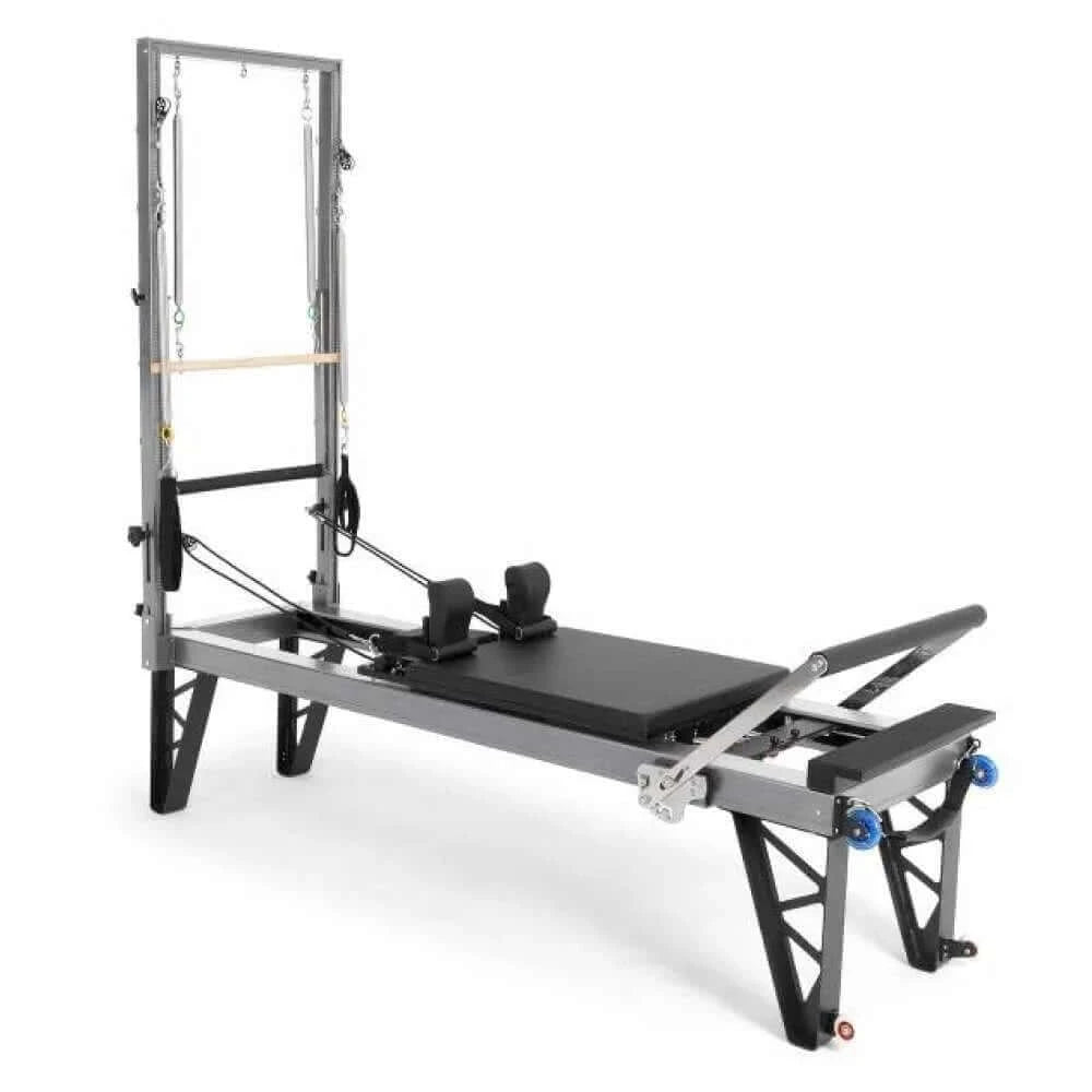 Elina Pilates Aluminium Reformer with Tower by Elina Pilates sold by Pilates Matters® by BSP LLC