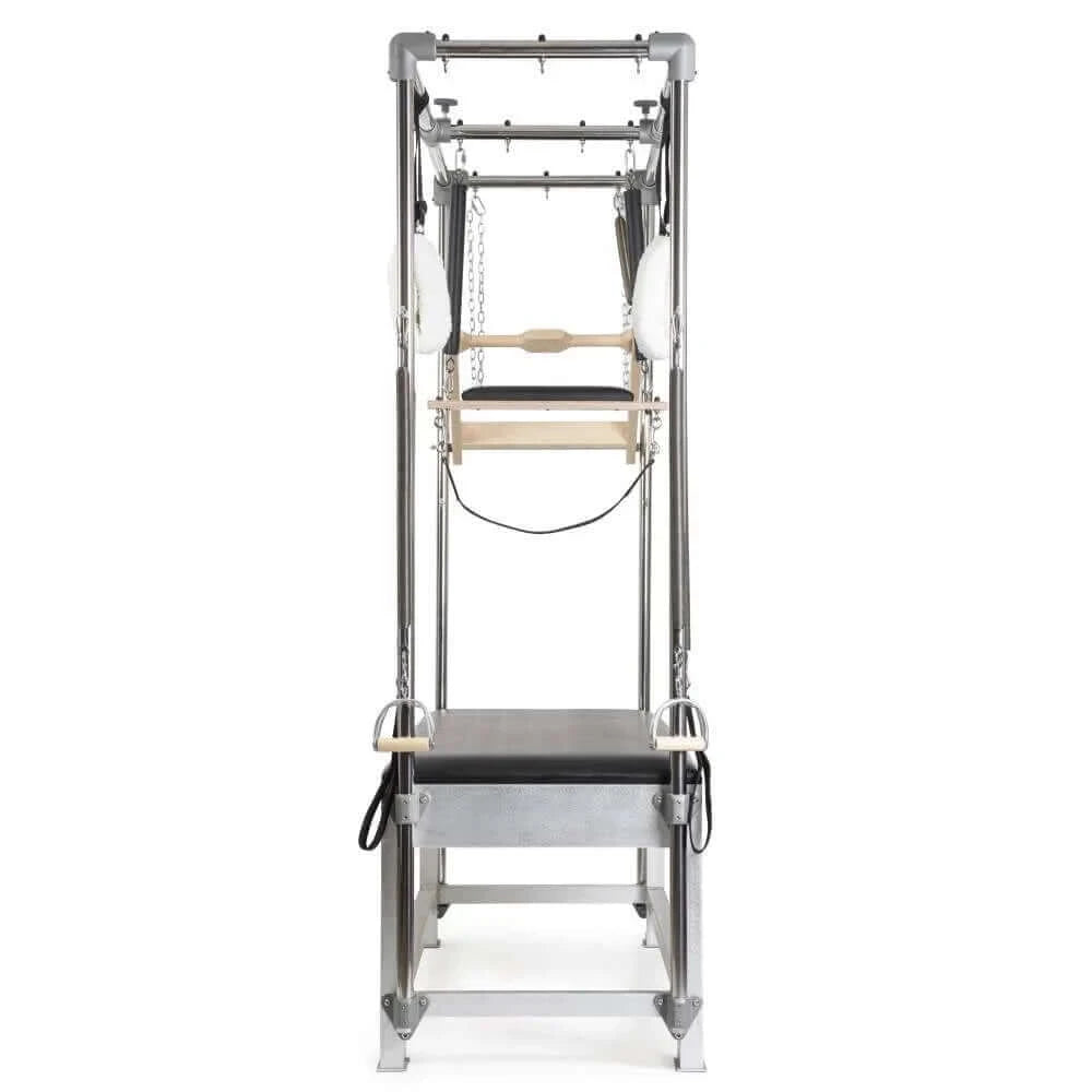 Black Elina Pilates Classic Aluminium Cadillac Machine by Elina Pilates sold by Pilates Matters® by BSP LLC