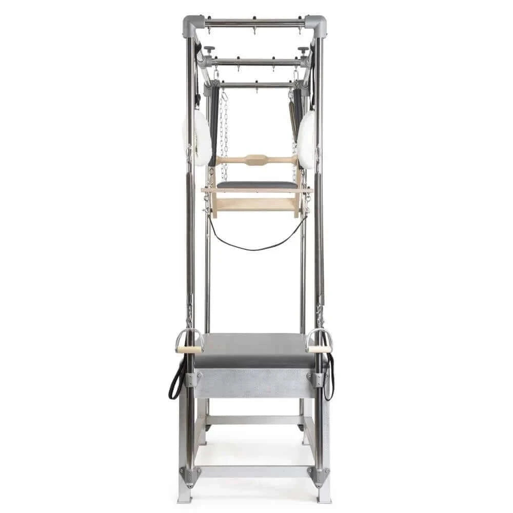 Black Elina Pilates Classic Aluminium Cadillac Machine by Elina Pilates sold by Pilates Matters® by BSP LLC