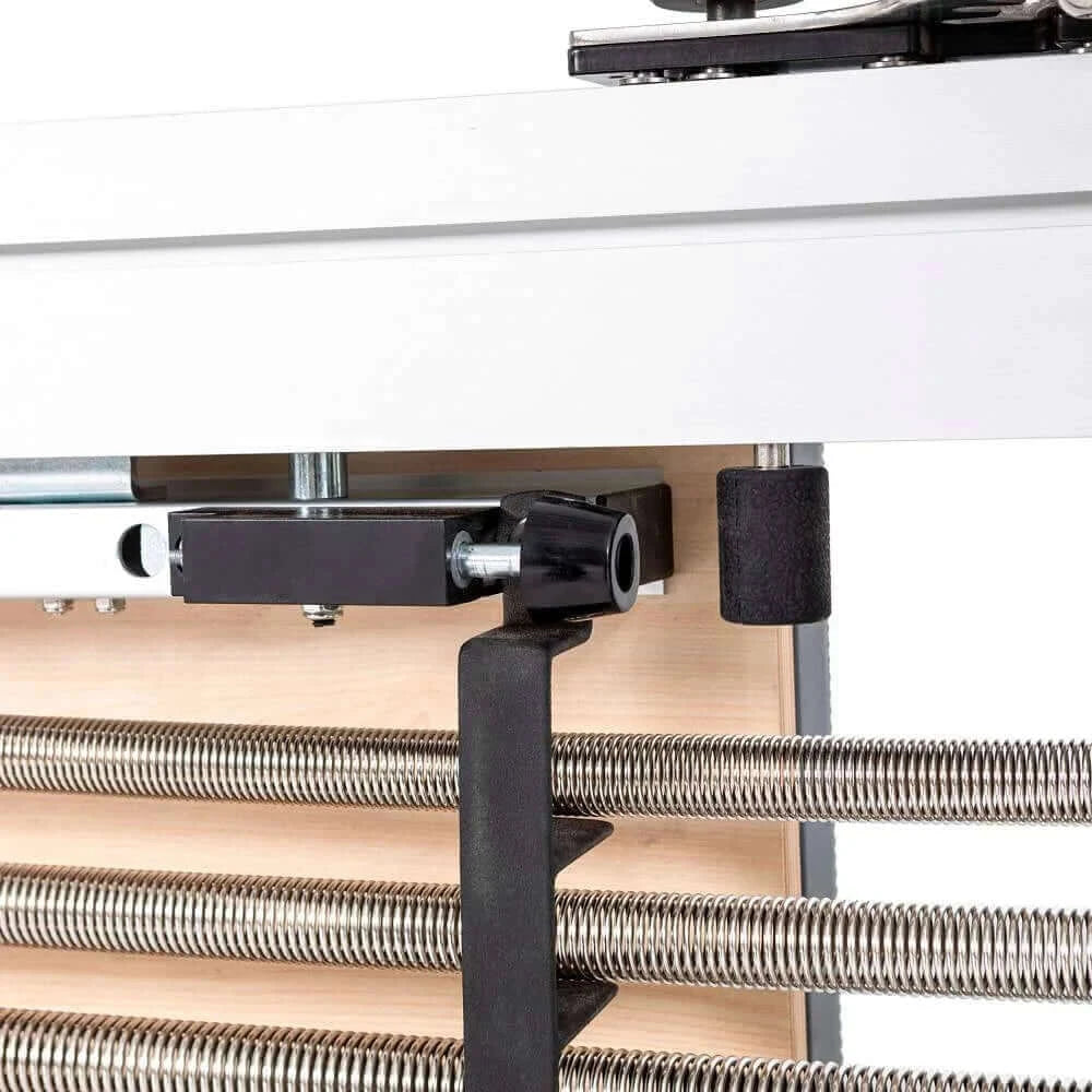 Grey Elina Pilates Mentor Reformer With Tower by Elina Pilates sold by Pilates Matters® by BSP LLC