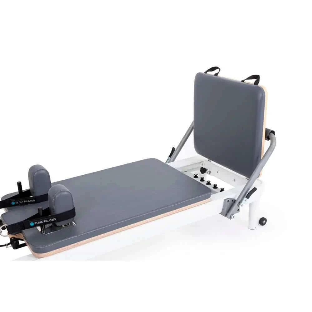 Grey Elina Pilates Nubium Reformer Machine by Elina Pilates sold by Pilates Matters® by BSP LLC