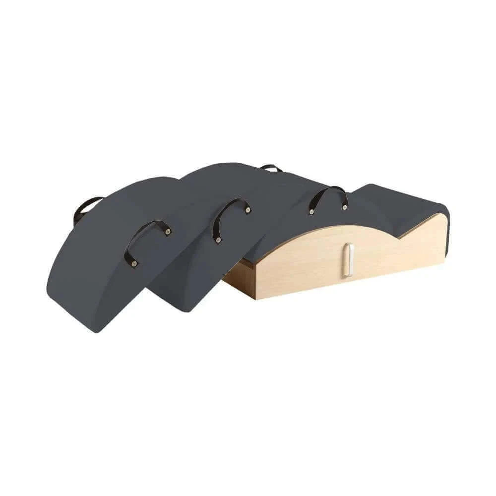 Grey Elina Pilates Spine Corrector 3 in 1 by Elina Pilates sold by Pilates Matters® by BSP LLC