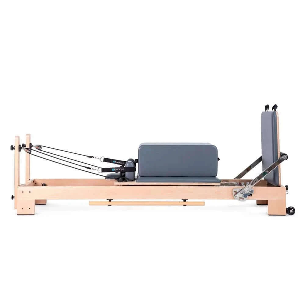 Grey Elina Pilates Wooden Reformer Lignum by Elina Pilates sold by Pilates Matters® by BSP LLC