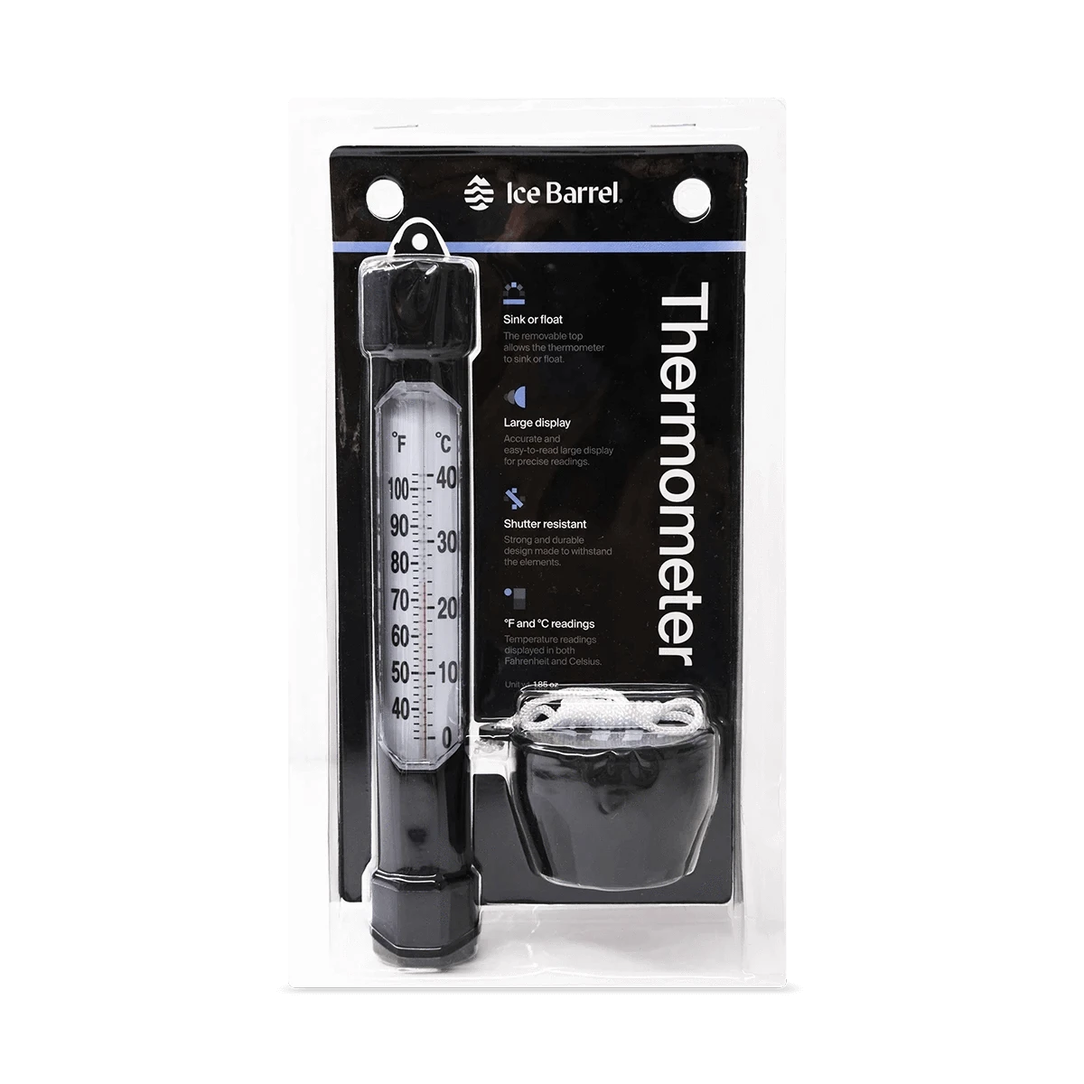 Ice Barrel Thermometer by Ice Barrel sold by Pilates Matters® by BSP LLC