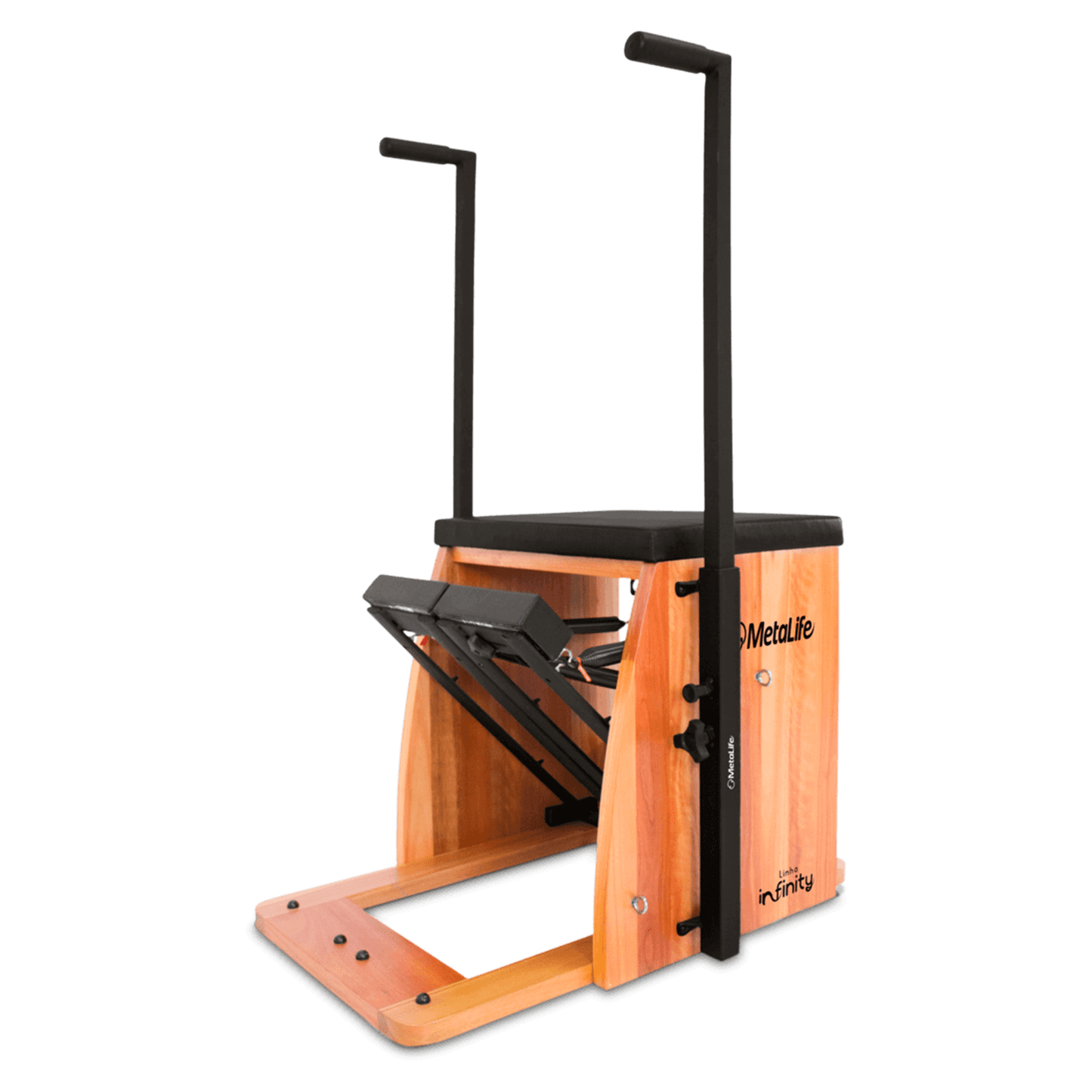 Preto M.1000 Black MetaLife Infinity 2023 Pilates Step Chair by MetaLife sold by Pilates Matters® by BSP LLC