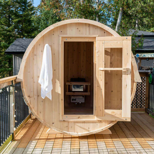 LeisureCraft CT Harmony Barrel Sauna