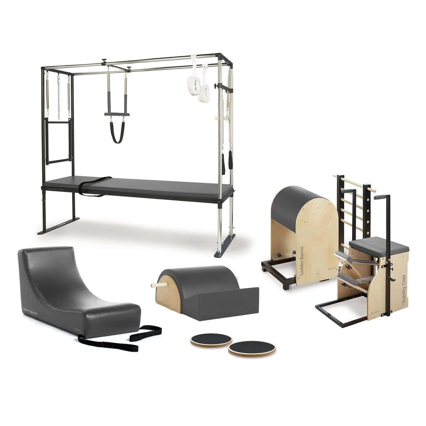 Gunmetal Gray Merrithew™ Pilates Rehab Studio 2 Bundle (CCB) by Merrithew™ sold by Pilates Matters® by BSP LLC