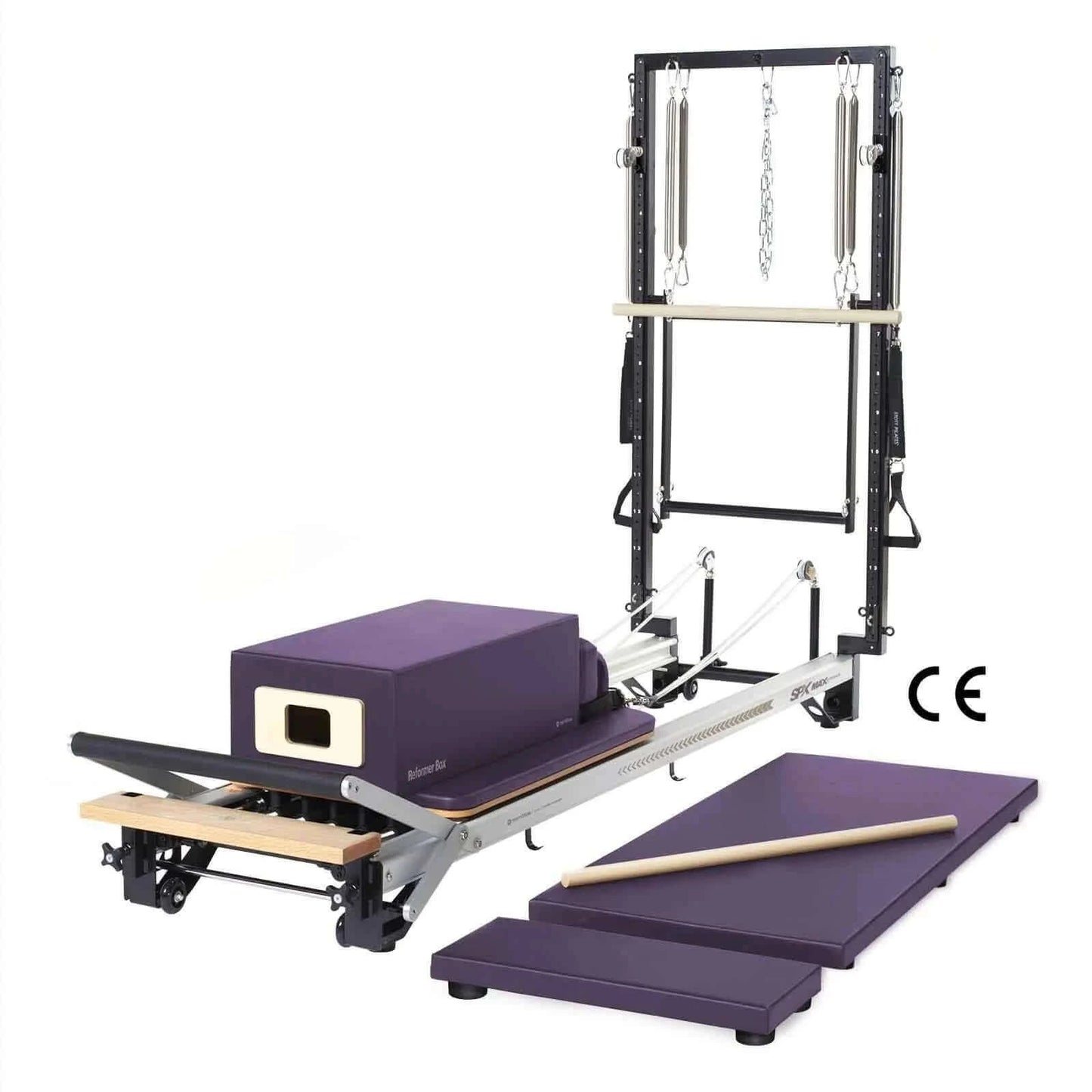 Black Merrithew™ Pilates SPX® Max Plus™ Reformer Bundle by Merrithew™ sold by Pilates Matters® by BSP LLC