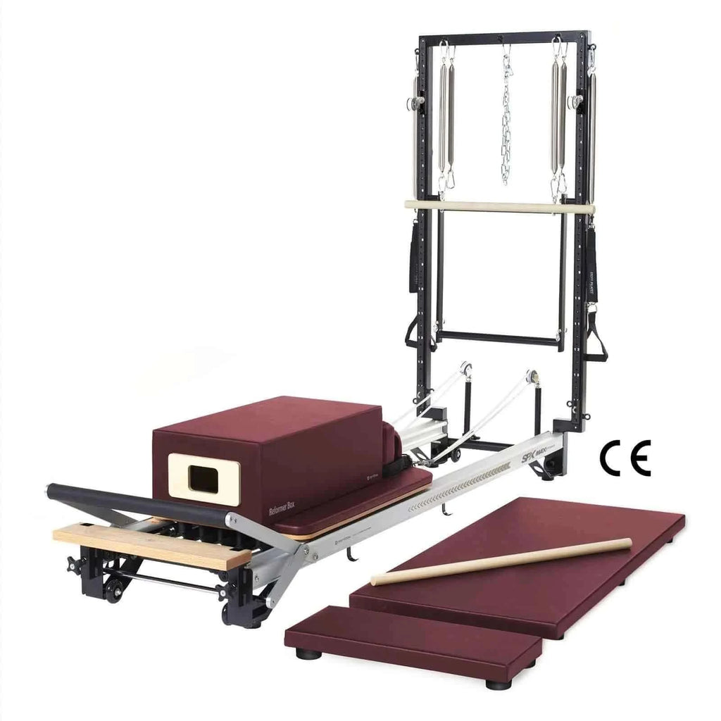 Black Merrithew™ Pilates SPX® Max Plus™ Reformer Bundle by Merrithew™ sold by Pilates Matters® by BSP LLC