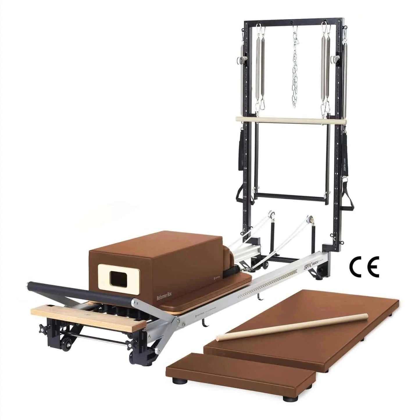 Black Merrithew™ Pilates SPX® Max Plus™ Reformer Bundle by Merrithew™ sold by Pilates Matters® by BSP LLC