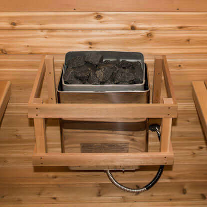 LeisureCraft Saaku Electric Heater - 6KW with Rocks