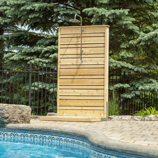 LeisureCraft CT Savannah Outdoor Shower