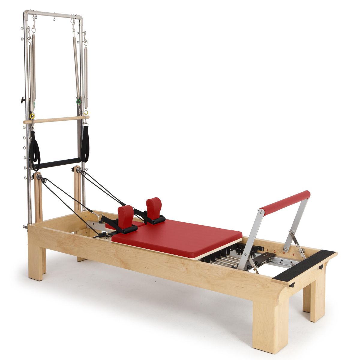 Elina Pilates Physio Wood Reformer with Tower