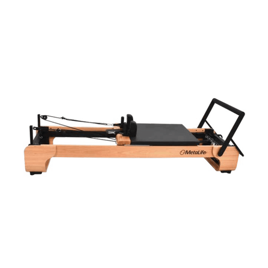 Preto M.1000 Black MetaLife W23 eco Pilates Reformer Machine by MetaLife sold by Pilates Matters® by BSP LLC