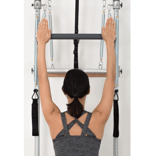 Anthacite Grey BASI Systems Pilates Wall Tower by BASI Systems sold by Pilates Matters® by BSP LLC