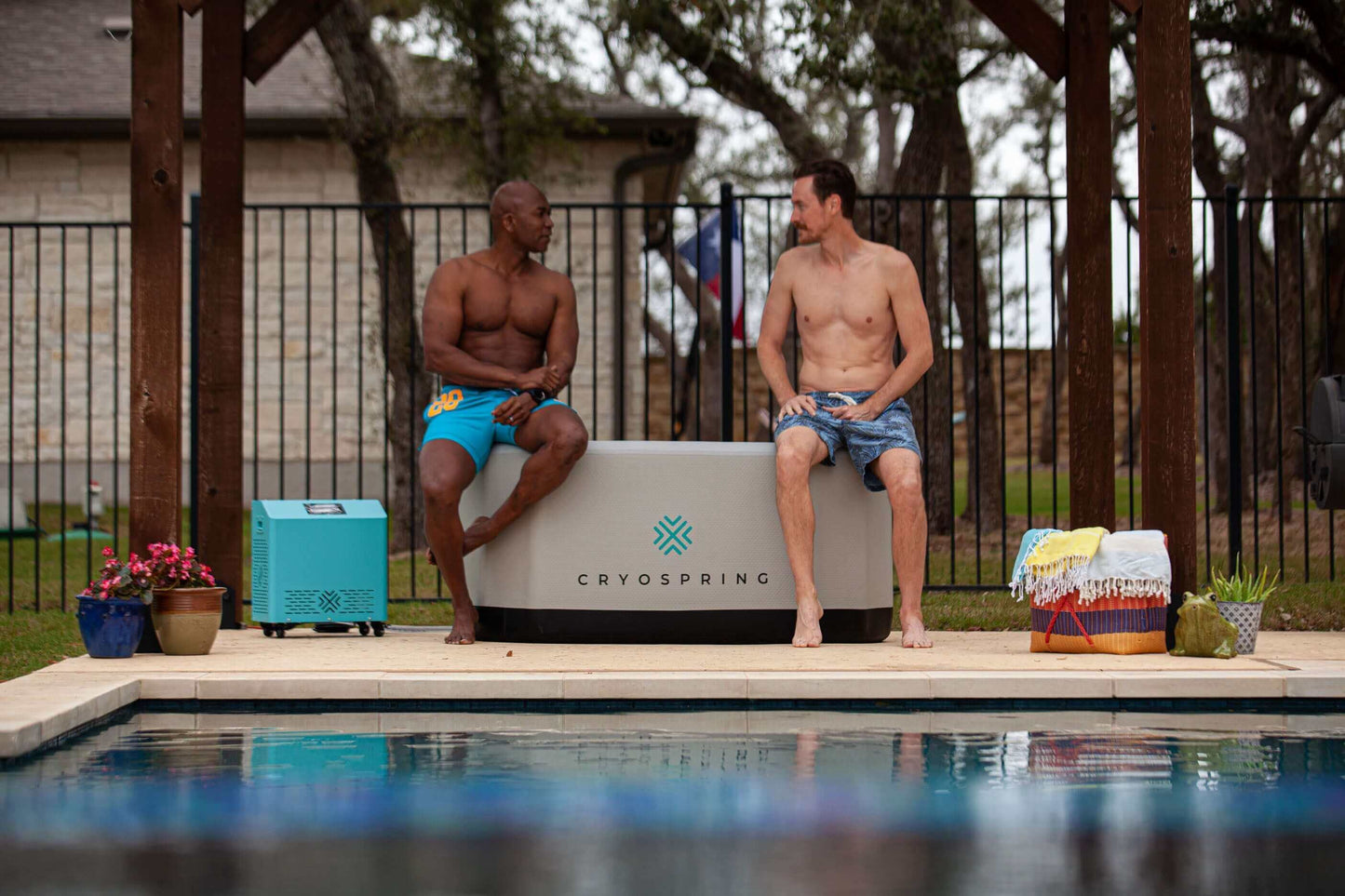 Black Cryospring Smart Chillers with Wi-Fi Enabled by Cryospring sold by Pilates Matters® by BSP LLC