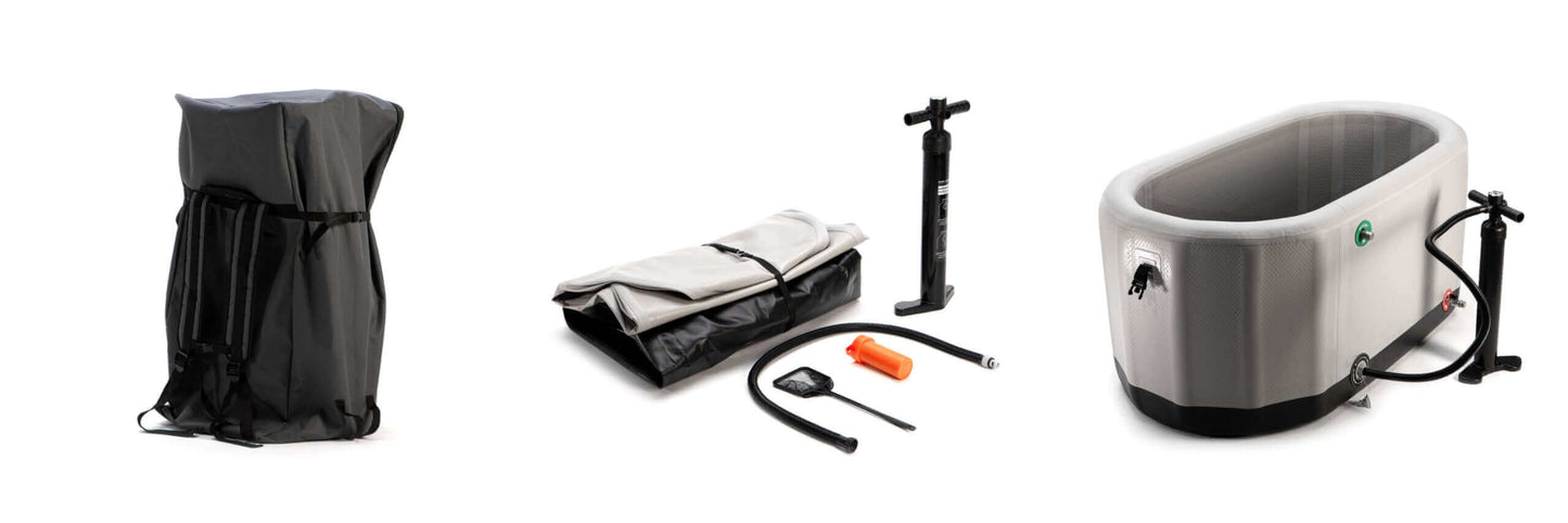 Black Cryospring Cold & Hot Plunges System by Cryospring sold by Pilates Matters® by BSP LLC