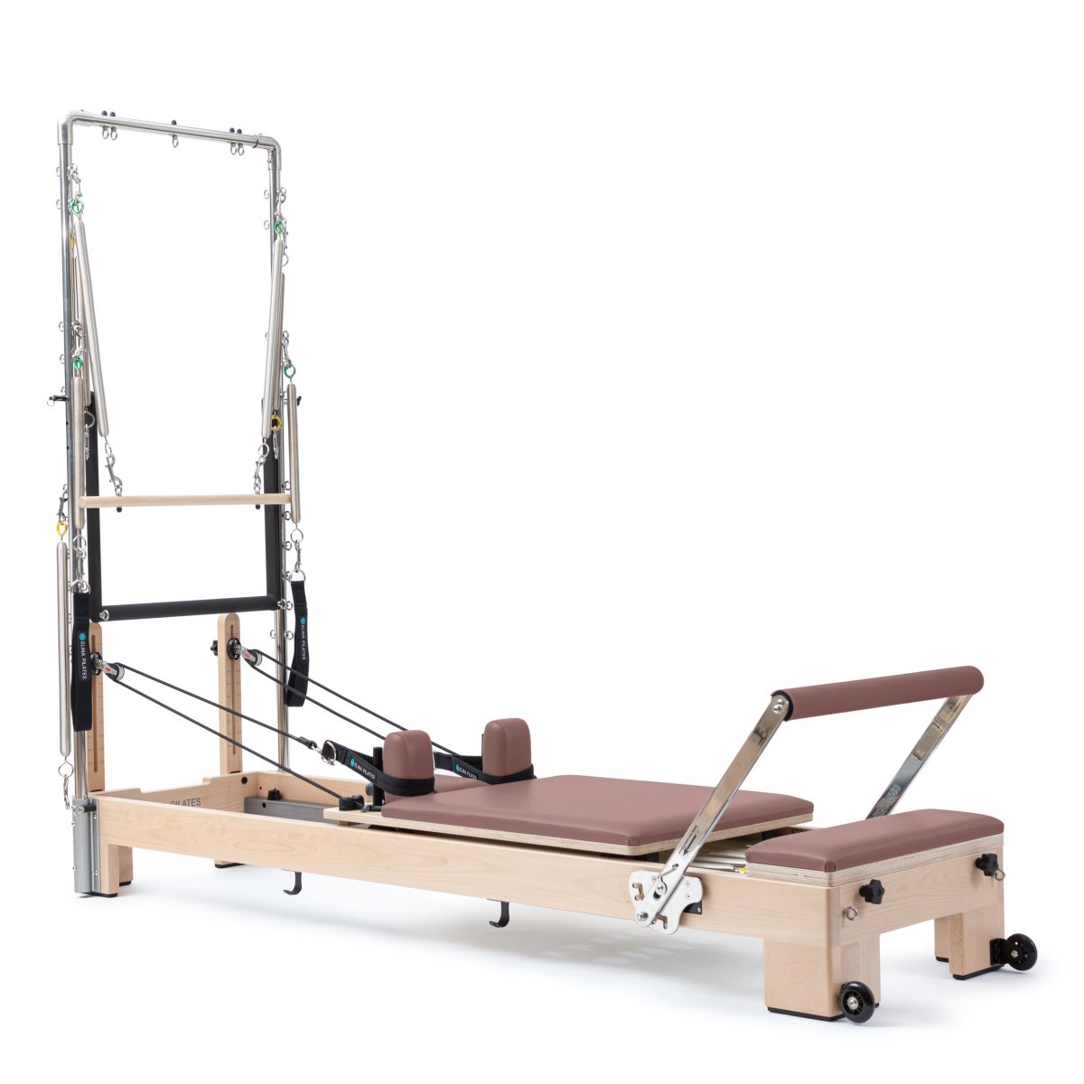 Elina Pilates Wooden Reformer Lignum With Tower