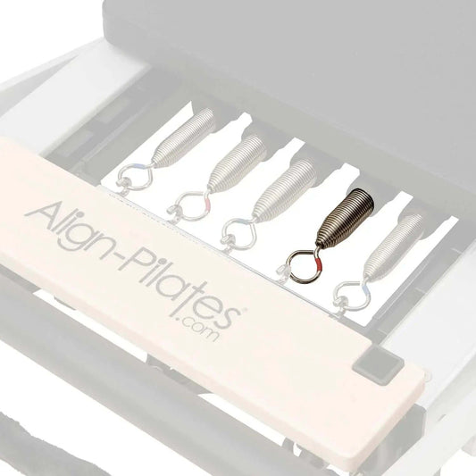 Align Pilates Red Medium Spring 47cm For Reformer & Cadillac by Align Pilates sold by Pilates Matters® by BSP LLC
