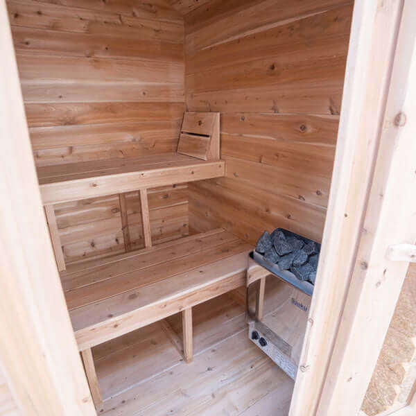 LeisureCraft CT Granby Cabin Sauna