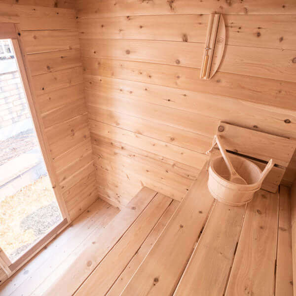 LeisureCraft CT Granby Cabin Sauna