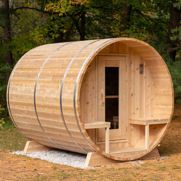 LeisureCraft CT Serenity Barrel Sauna