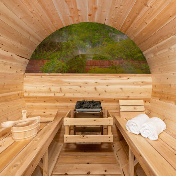 LeisureCraft CT Serenity MP Barrel Sauna