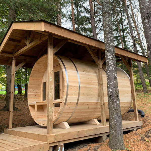LeisureCraft CT Tranquility Barrel Sauna
