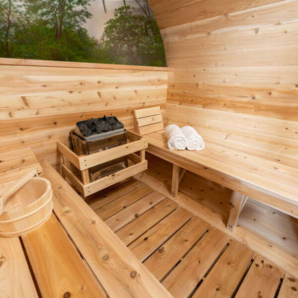 LeisureCraft CT Tranquility MP Barrel Sauna