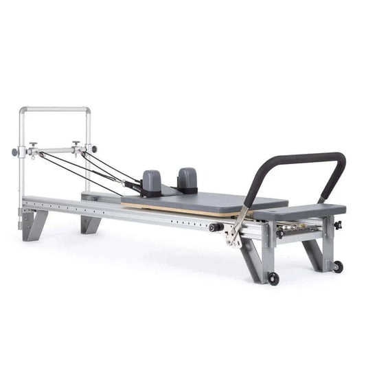 Grey Elina Pilates Aluminium Reformer Mentor by Elina Pilates sold by Pilates Matters® by BSP LLC