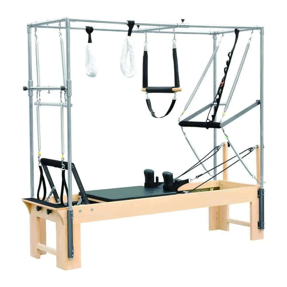 Black Elina Pilates Cadillac Reformer Machine by Elina Pilates sold by Pilates Matters® by BSP LLC