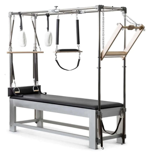 Black Elina Pilates Classic Aluminium Cadillac Machine by Elina Pilates sold by Pilates Matters® by BSP LLC