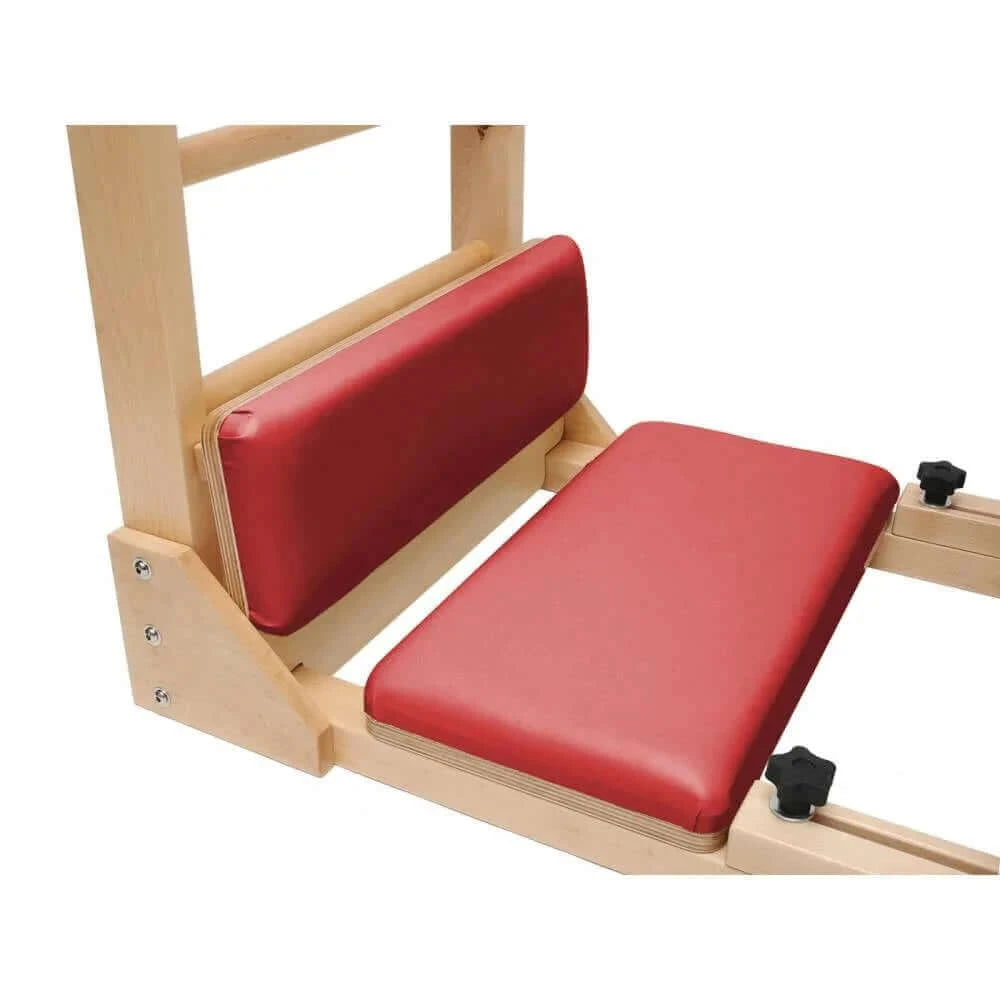 Red Elina Pilates Elite Wood Ladder Barrel by Elina Pilates sold by Pilates Matters® by BSP LLC