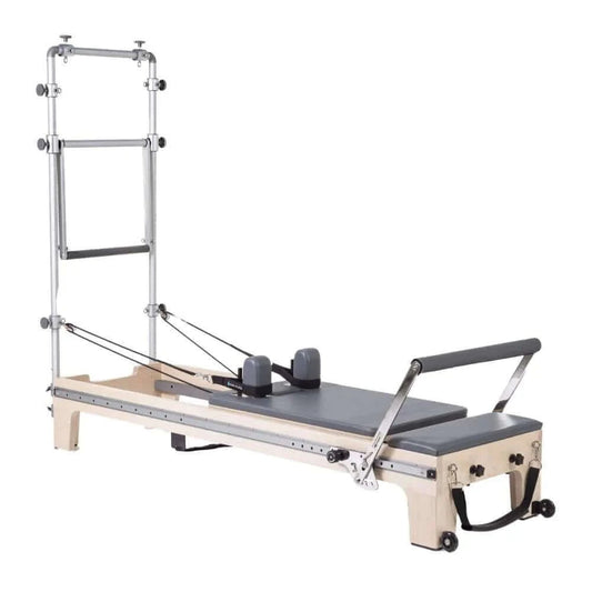 Gray Elina Pilates Master Instructor Reformer With Tower by Elina Pilates sold by Pilates Matters® by BSP LLC