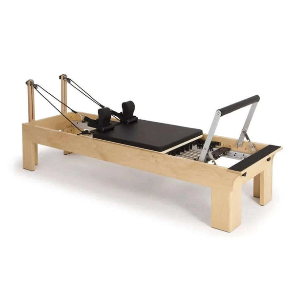 Black Elina Pilates Physio Wood Reformer Machine by Elina Pilates sold by Pilates Matters® by BSP LLC