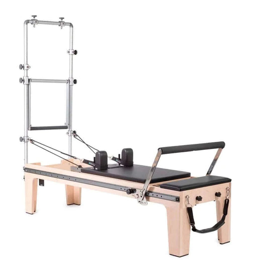 Black Elina Pilates Reformer Master Instructor Physio with Tower by Elina Pilates sold by Pilates Matters® by BSP LLC