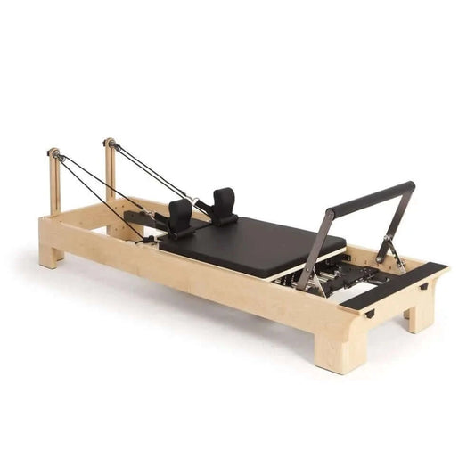 Black Elina Pilates Wood Reformer Machine by Elina Pilates sold by Pilates Matters® by BSP LLC