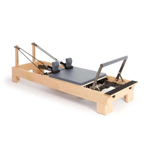 Grey Elina Pilates Wood Reformer Machine by Elina Pilates sold by Pilates Matters® by BSP LLC