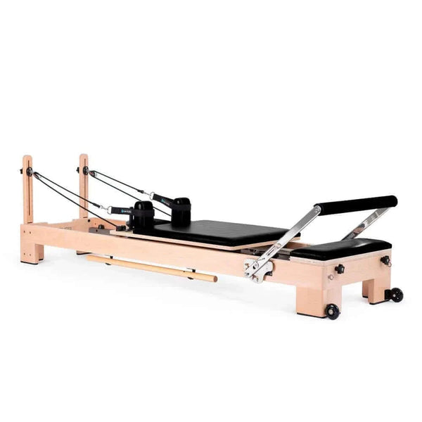 Black Elina Pilates Wooden Reformer Lignum by Elina Pilates sold by Pilates Matters® by BSP LLC